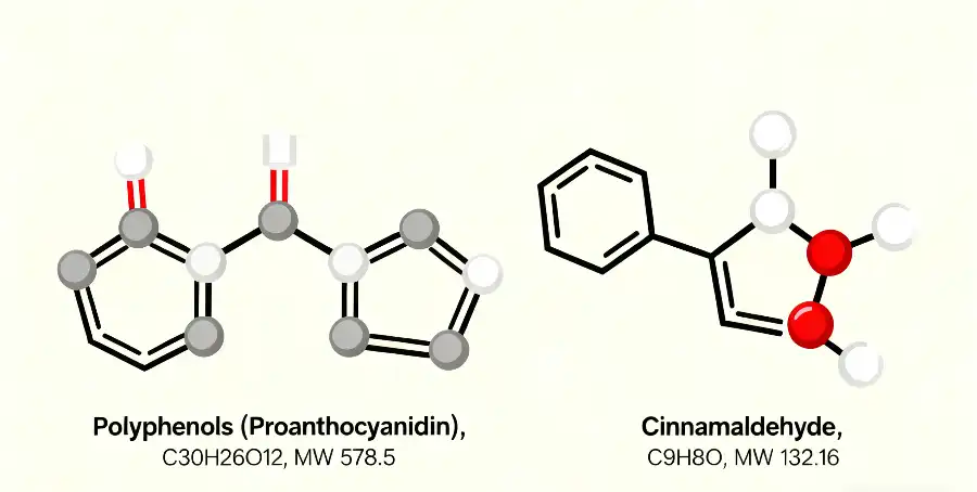 Key Polyphenols Like Polyphenols and Cinnamaldehyde Key Polyphenols Like Polyphenols and Cinnamaldehyde