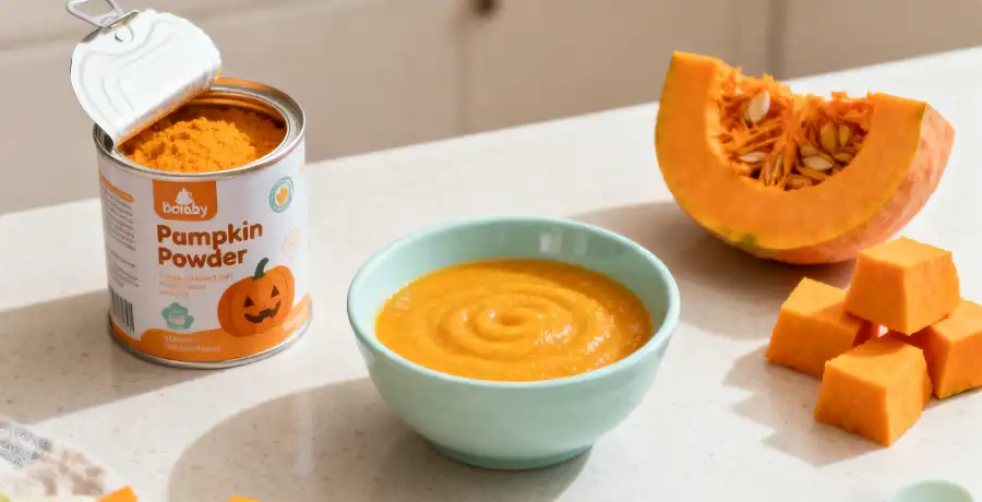 Pumpkin powder Supporting Digestive Health and Immune Function in Infants