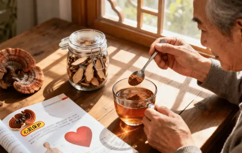 Reishi Promoting Heart Muscle Health