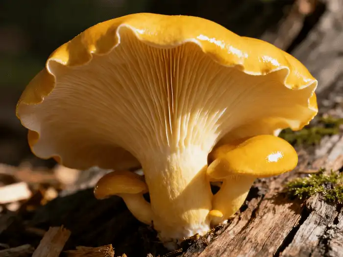 Golden oyster mushroom Golden oyster mushroom