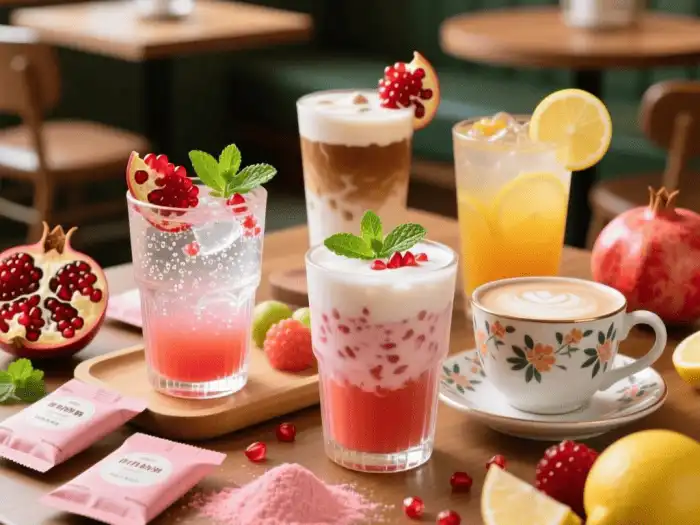 Culinary and Beverage Applications of Pomegranate Powder