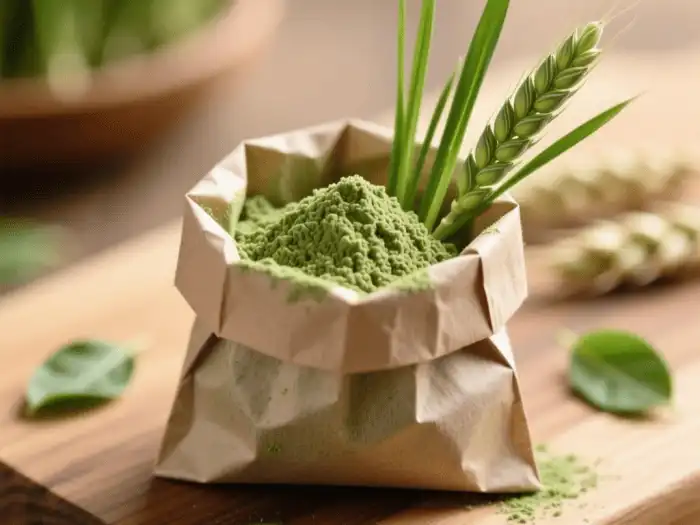 Wheat grass powder