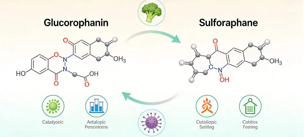 Understanding Glucoraphanin and Sulforaphane Key Differences and Benefits