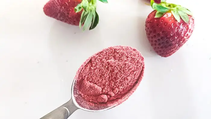 strawberry powder