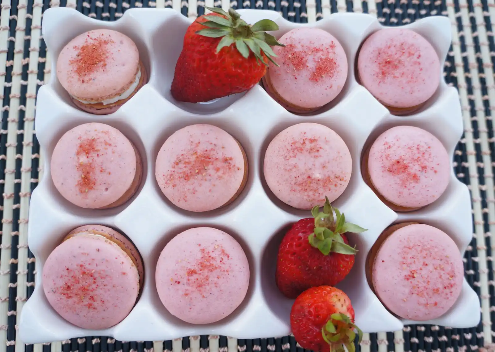 strawberry powder uses