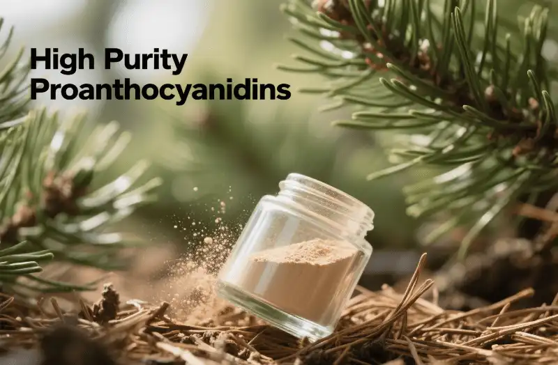 Pine bark extract powder rich in proanthocyanidins Pine bark extract powder rich in proanthocyanidins