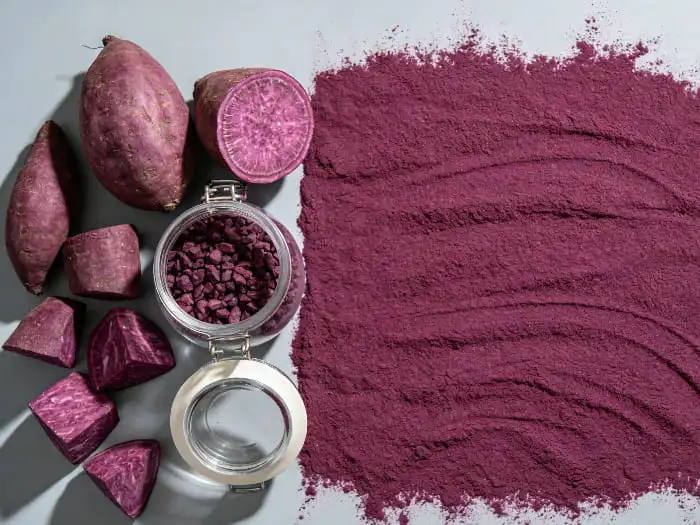 Purple sweet potato powder