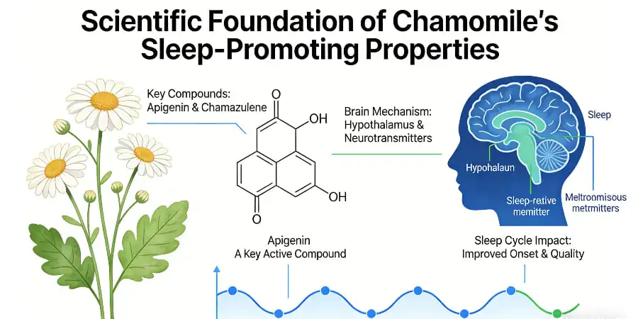 Scientific Foundation of Chamomile's Sleep-Promoting Properties