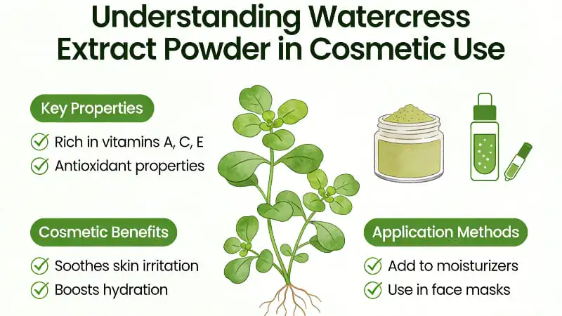 Understanding Watercress Extract Powder in Cosmetic Use