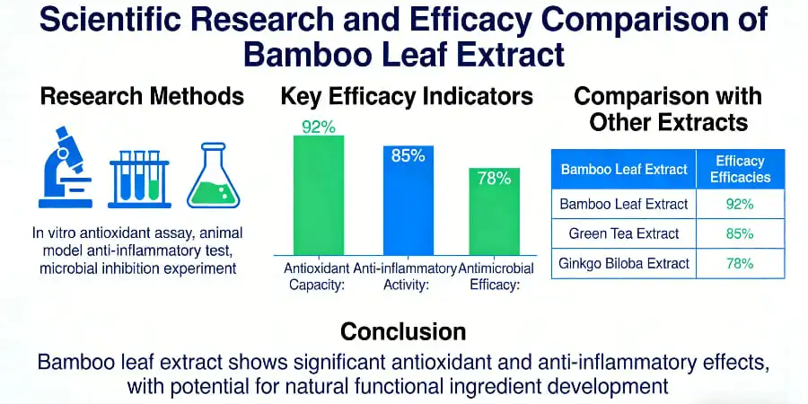 Scientific Research and Efficacy Comparison of Bamboo Leaf Extract