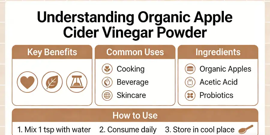 Understanding Organic Apple Cider Vinegar Powder and Its Understanding Organic Apple Cider Vinegar Powder and Its