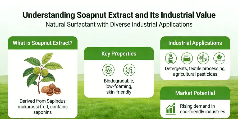 Understanding Soapnut Extract and Its Industrial Value