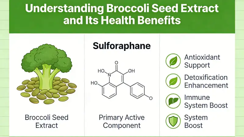 Understanding Broccoli Seed Extract and Its Health Benefits Understanding Broccoli Seed Extract and Its Health Benefits