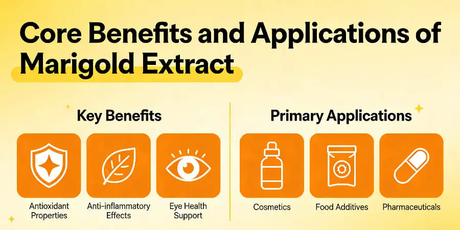 Core Benefits and Applications of Marigold Extract