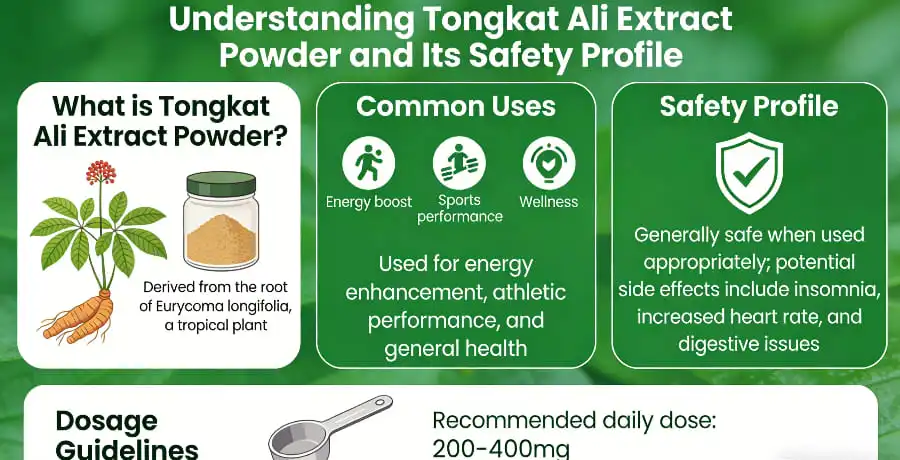 Understanding Tongkat Ali Extract Powder and Its Safety Profile