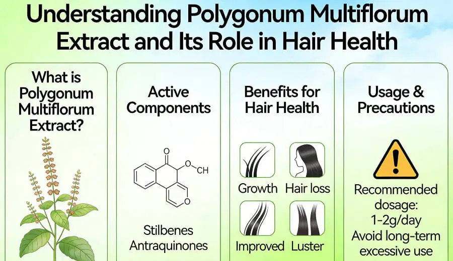 Understanding Polygonum Multiflorum Extract and Its Role in Hair Health