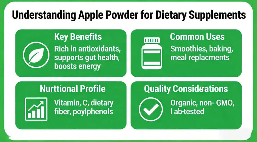 Understanding Apple Powder for Dietary Supplements Understanding Apple Powder for Dietary Supplements