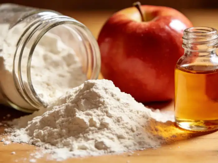 Organic apple cider vinegar powder
