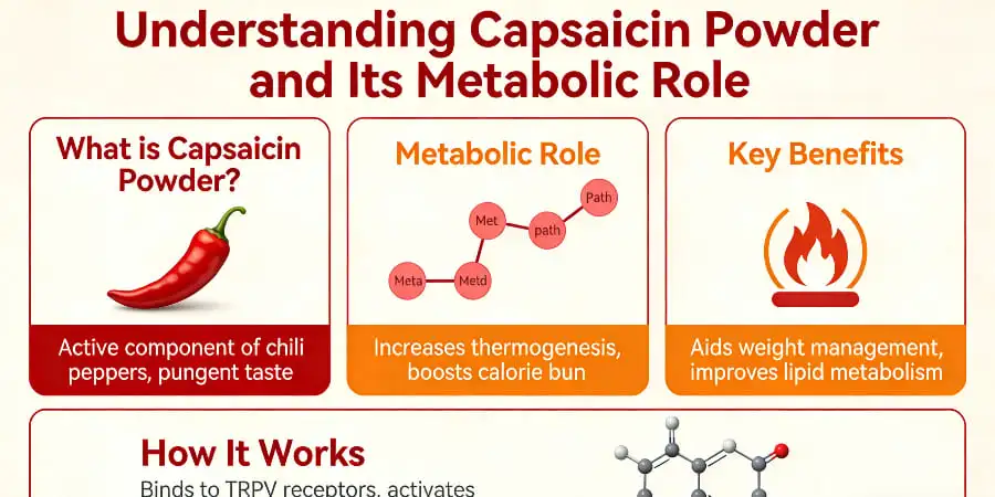 Understanding Capsaicin Powder and Its Metabolic Role