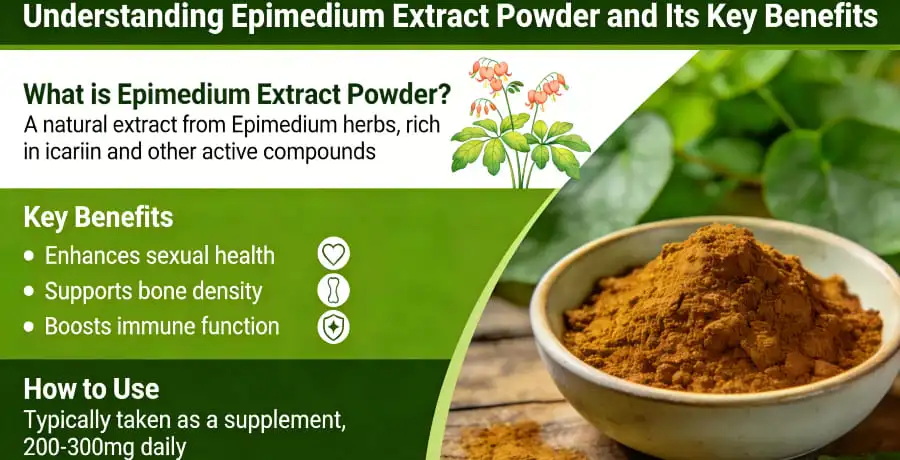 Understanding Epimedium Extract Powder and Its Key Benefits