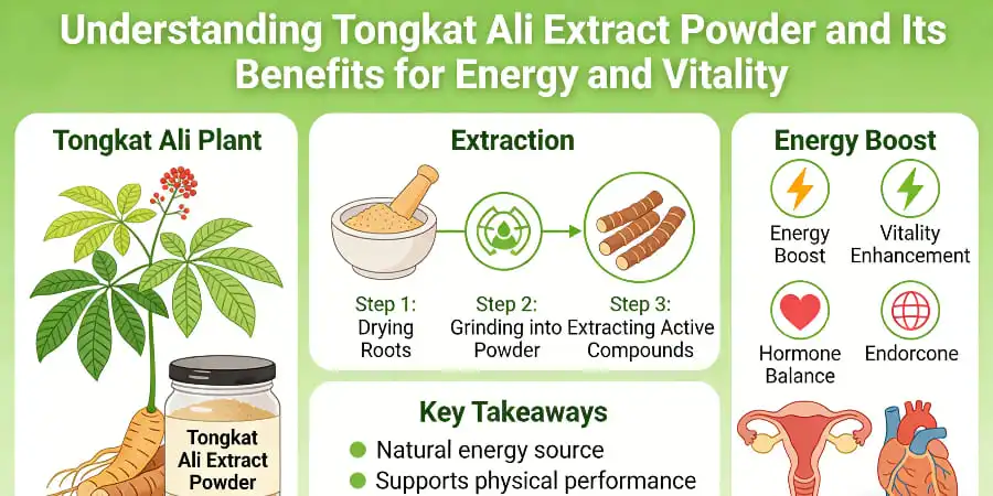 Understanding Tongkat Ali Extract Powder and Its Benefits for Energy and Vitality