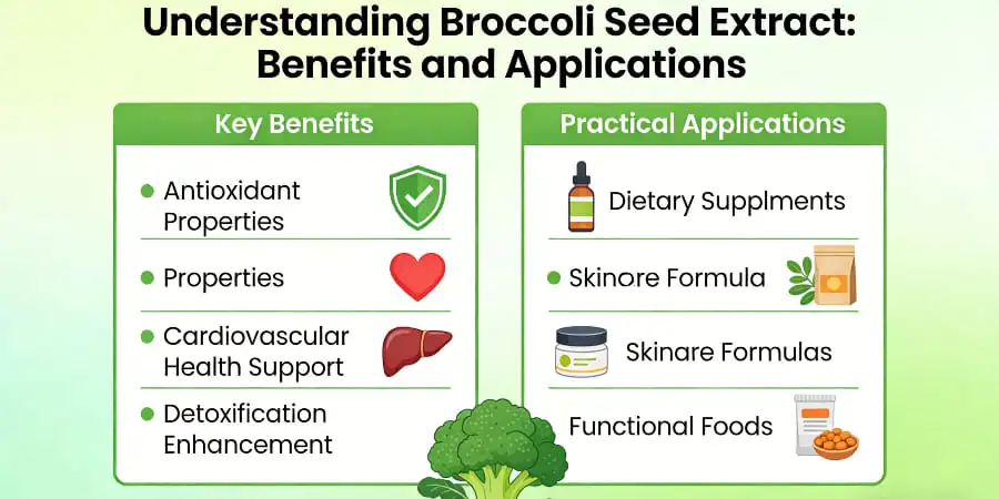 Understanding Broccoli Seed Extract-Benefits and Applications