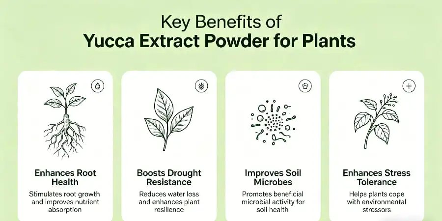 Key Benefits of Yucca Extract Powder for Plants