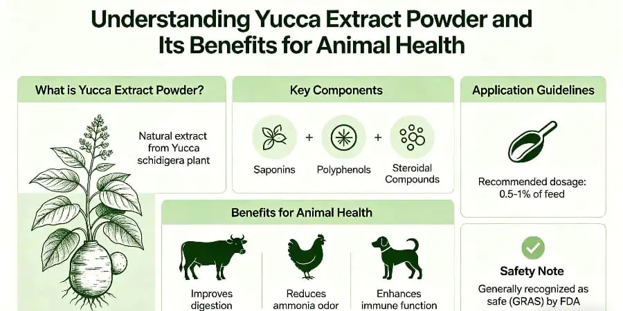 Understanding Yucca Extract Powder and Its Benefits for Animal Health