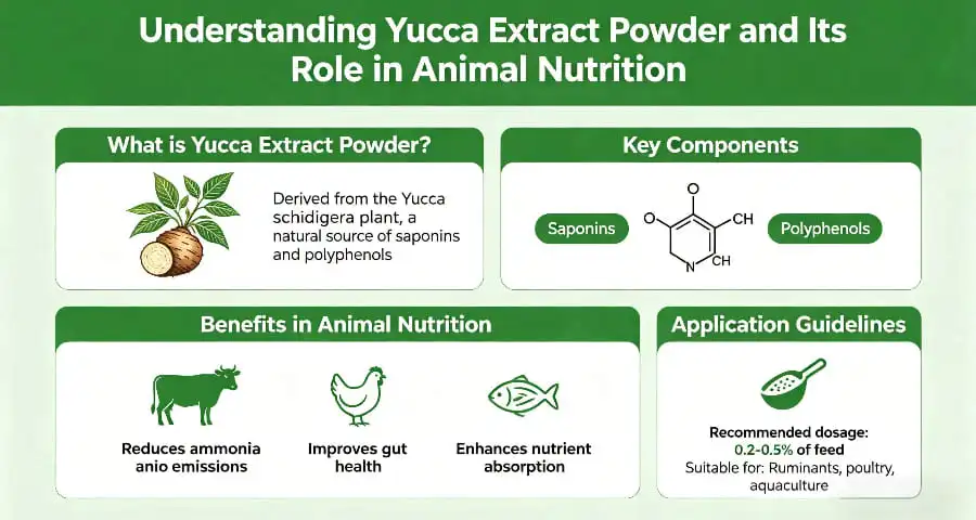 Understanding Yucca Extract Powder and Its Role in Animal Nutrition