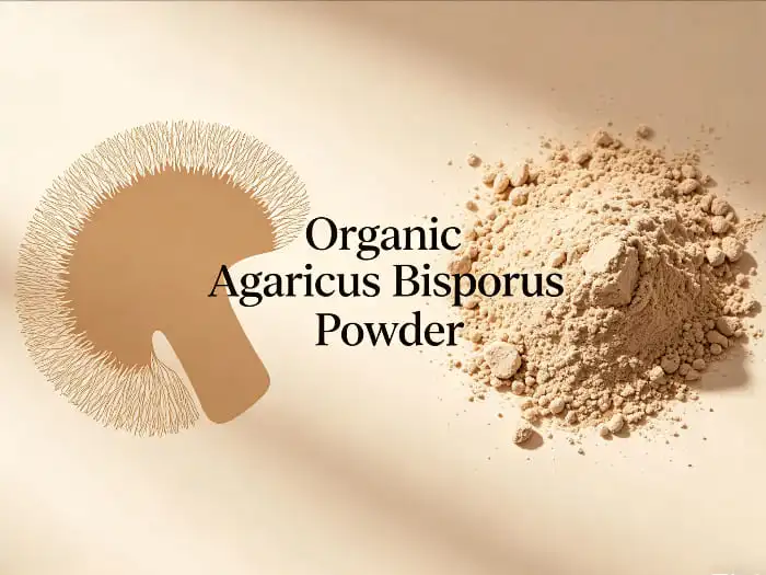 organic agaricus bisporus powder