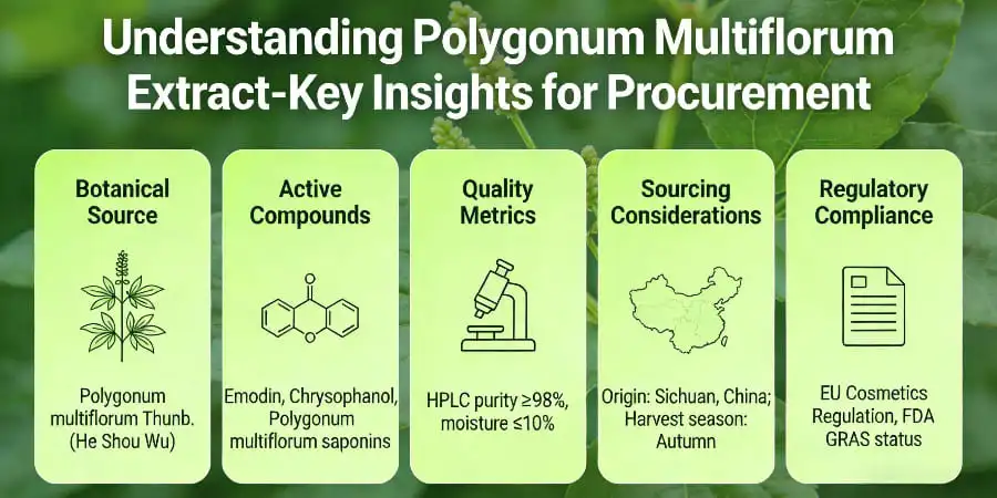 Understanding Polygonum Multiflorum Extract-Key Insights for Procurement Understanding Polygonum Multiflorum Extract-Key Insights for Procurement