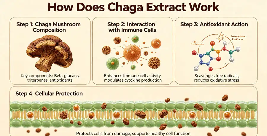 How Does Chaga Extract Work