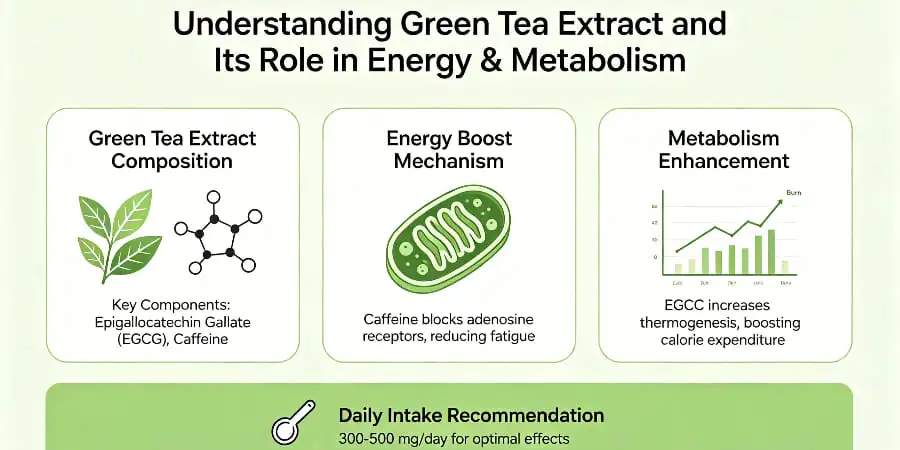Understanding Green Tea Extract and Its Role in Energy & Metabolism