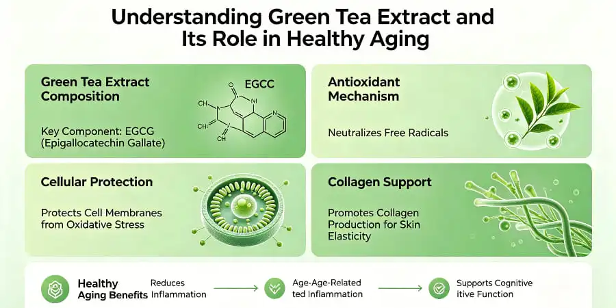 Understanding Green Tea Extract and Its Role in Healthy Aging Understanding Green Tea Extract and Its Role in Healthy Aging