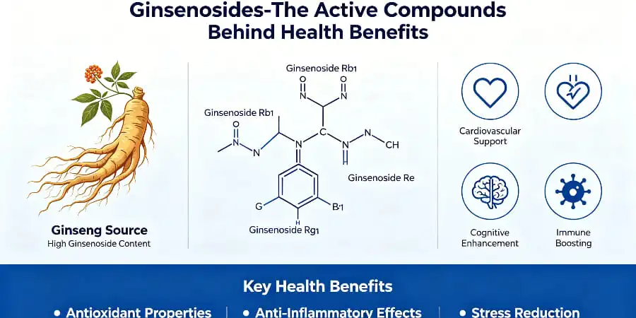 Ginsenosides-The Active Compounds Behind Health Benefits