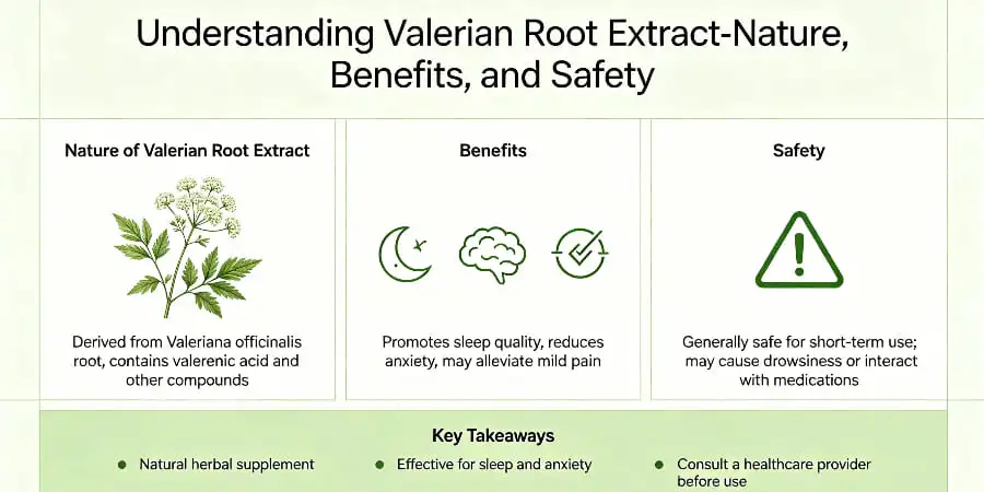 Understanding Valerian Root Extract-Nature, Benefits, and Safety Understanding Valerian Root Extract-Nature, Benefits, and Safety