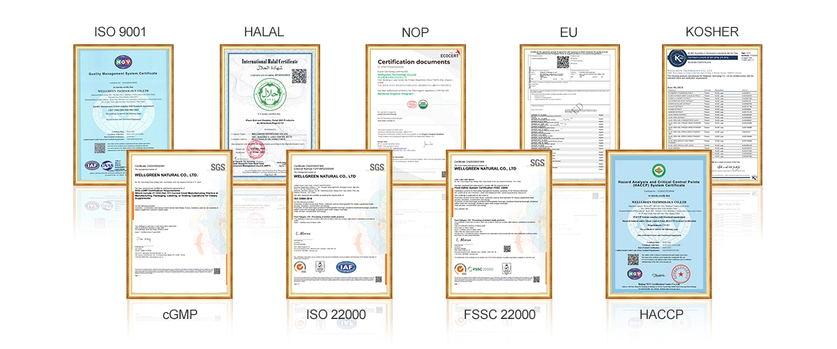 Quality certification