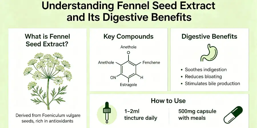 Understanding Fennel Seed Extract and Its Digestive Benefits Understanding Fennel Seed Extract and Its Digestive Benefits