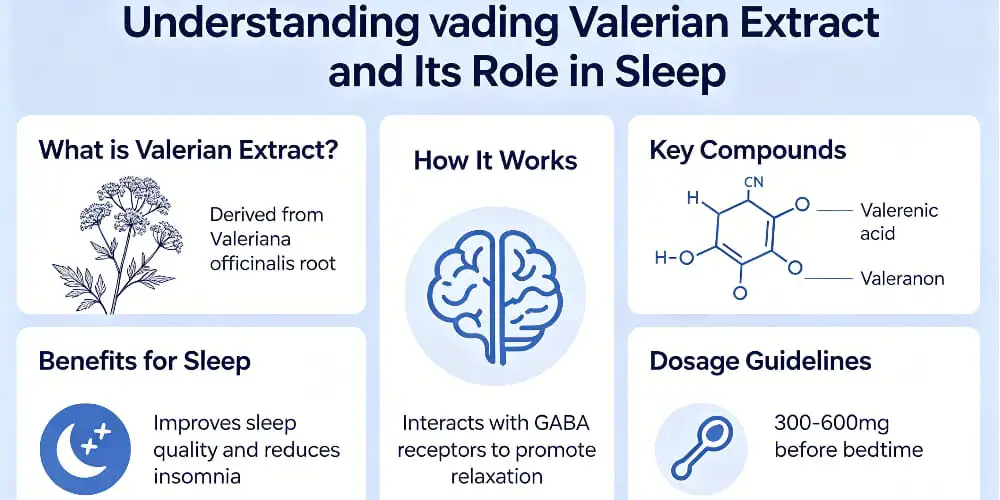 Understanding Valerian Extract and Its Role in Sleep Understanding Valerian Extract and Its Role in Sleep