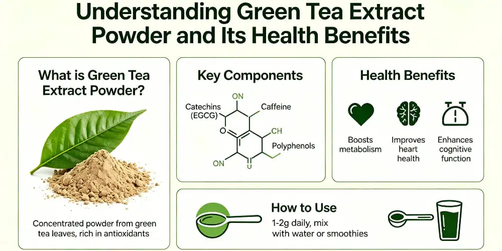 Understanding Green Tea Extract Powder and Its Health Benefits