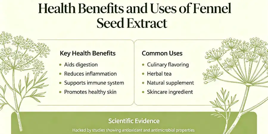 Health Benefits and Uses of Fennel Seed Extract