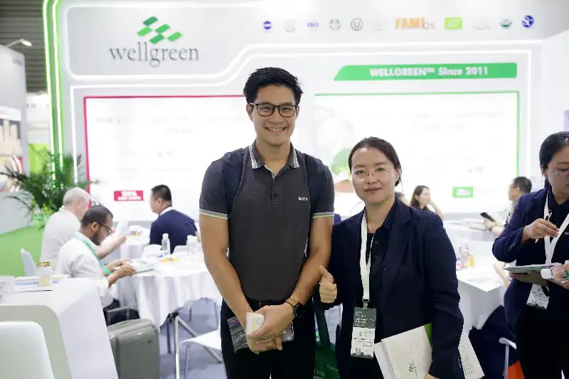 Wellgreen team with clients at CPHI Shanghai 2026 Wellgreen team with clients at CPHI Shanghai 2026