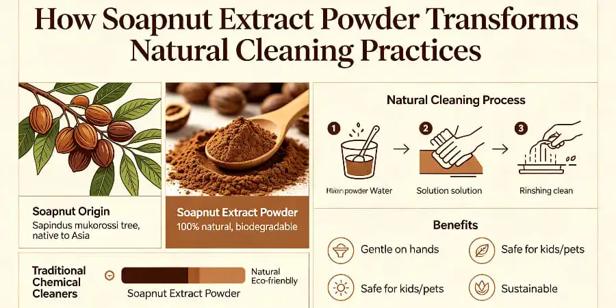How Soapnut Extract Powder Transforms Natural Cleaning Practices How Soapnut Extract Powder Transforms Natural Cleaning Practices