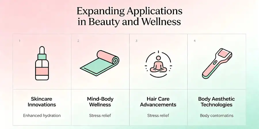 Expanding Applications in Beauty and Wellness