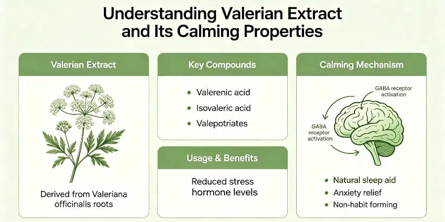 Understanding Valerian Extract and Its Calming Properties