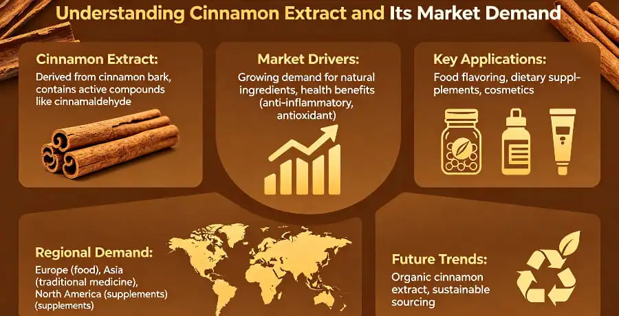 Understanding Cinnamon Extract and Its Market Demand