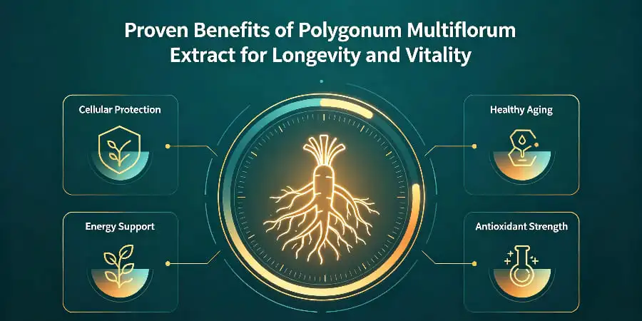 Proven Benefits of Polygonum Multiflorum Extract for Longevity and Vitality