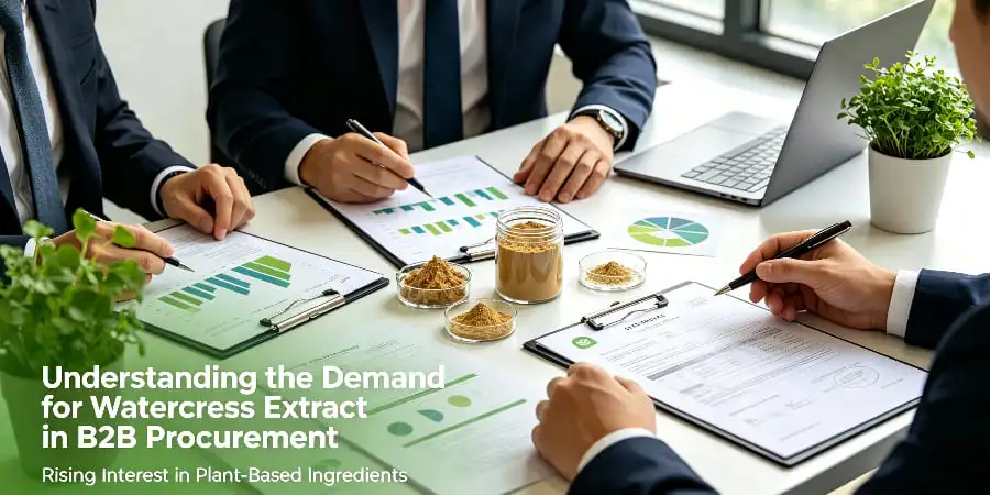 Understanding the Demand for Watercress Extract in B2B Procurement