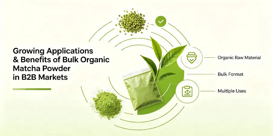 Growing Applications & Benefits of Bulk Organic Matcha Powder in B2B Markets