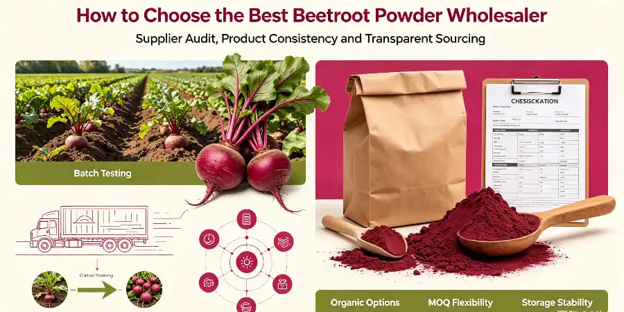 How to Choose the Best Beetroot Powder Wholesaler